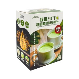 超級MCT高纖順暢防彈青汁.綠拿鐵口味(奶素食)